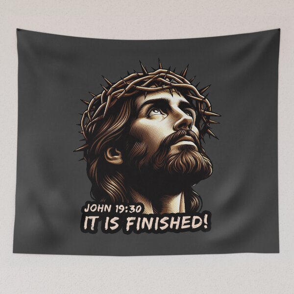 Item preview, John 19:30 It Is Finished designed and sold by plushism.