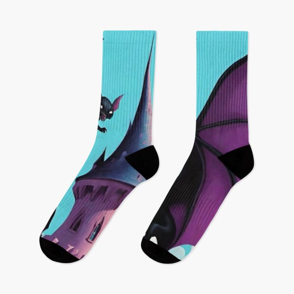 Item preview, Ghastly Dance: Bats Surround the Spire of the Roseate Citadel designed and sold by GrizzlyCollective.
