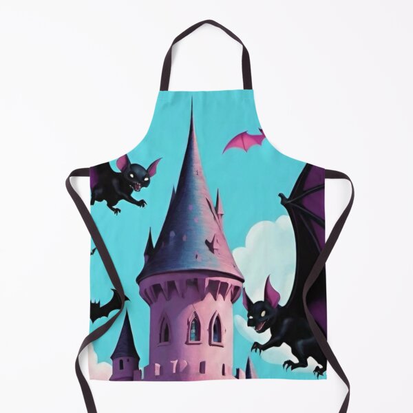 Item preview, Ghastly Dance: Bats Surround the Spire of the Roseate Citadel designed and sold by GrizzlyCollective.