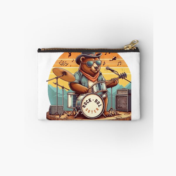 Item preview, Bear - Rock & Rol designed and sold by Savario.