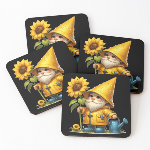 Item preview, Copy of Sunflower Gnomes Cute designed and sold by CatherineLievre.