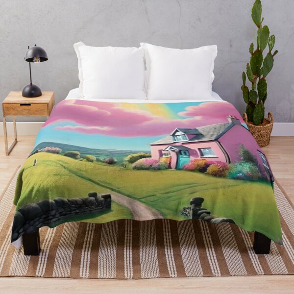 Item preview, Pink Haven: A Serene Retreat Amidst Hills of Bliss designed and sold by GrizzlyCollective.