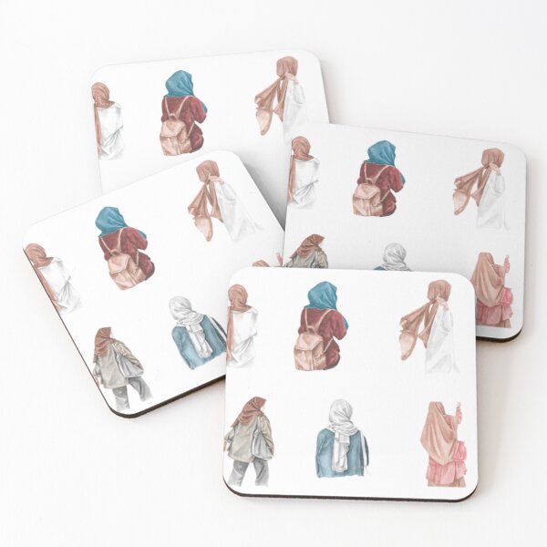 Item preview, Hijabi Girl Packs designed and sold by Zubiaxoo.