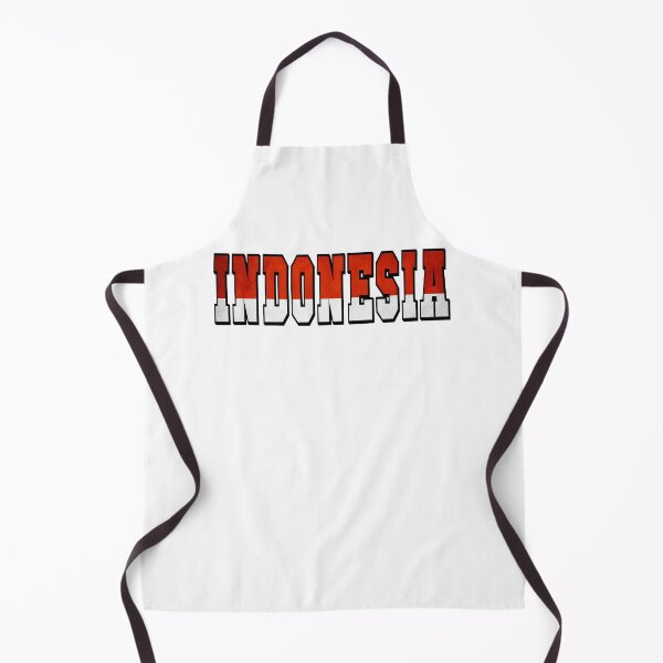 Item preview, Indonesia Country Flag Typography designed and sold by TravelWish.