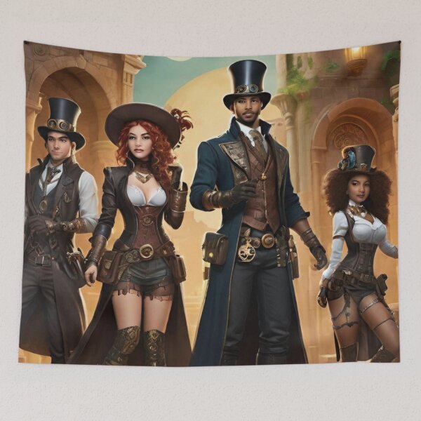 Item preview, Shadows United: The Enigmatic Quartet designed and sold by GrizzlyCollective.
