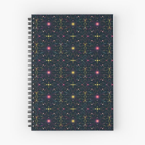 Item preview, Radiant Revelations Constellation Geometric Pattern designed and sold by DreamBackDrops.