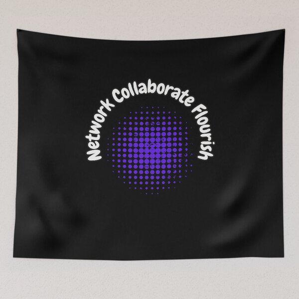 Item preview, Network Collaborate Flourish designed and sold by bvdesignart.