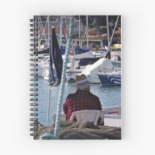 Item preview, Fisherman in the port of Altea, Spain designed and sold by Luis J. de la Fuente.