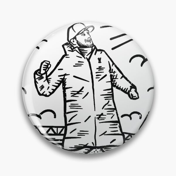 Aperçu de l'œuvre Style de gravure sur bois de Jurgen Klopp Medeavil créée et vendue par HironsCreative.