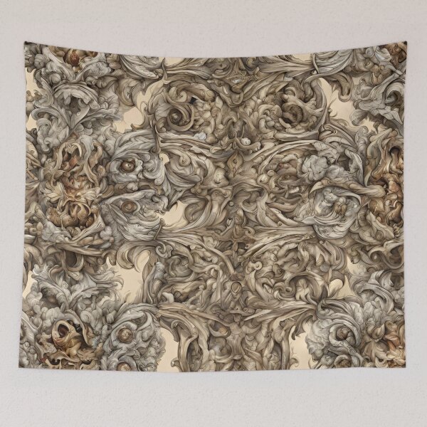 Item preview, Royal Cream Luxury Pattern designed and sold by StylesVero.