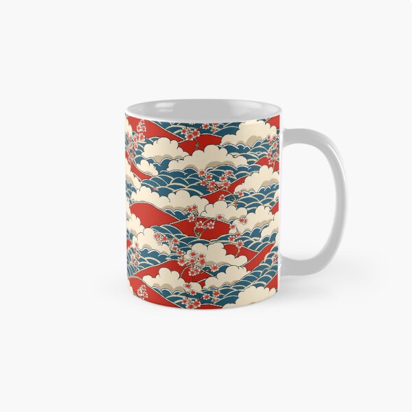Item preview, Japanese Style Abstract Cloud Pattern designed and sold by DreamBackDrops.