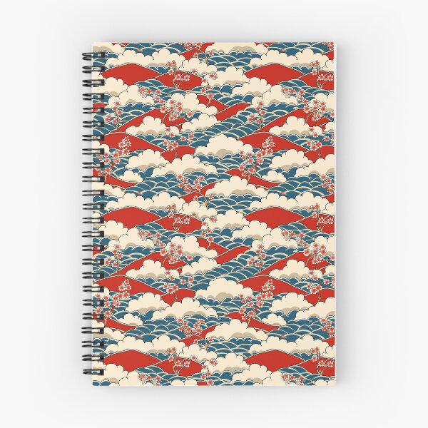 Item preview, Japanese Style Abstract Cloud Pattern designed and sold by DreamBackDrops.