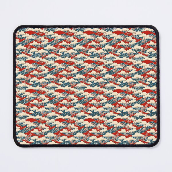 Item preview, Japanese Style Abstract Cloud Pattern designed and sold by DreamBackDrops.