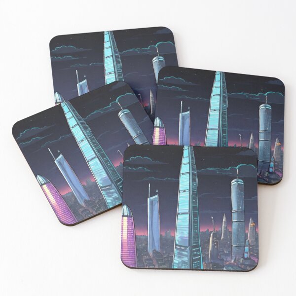 Item preview, Skybound Horizons: Futuristic Skyscrapers of Tomorrow designed and sold by GrizzlyCollective.