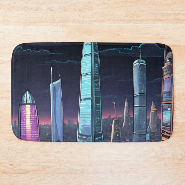 Item preview, Skybound Horizons: Futuristic Skyscrapers of Tomorrow designed and sold by GrizzlyCollective.