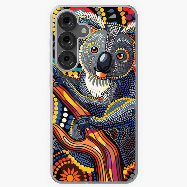 Item preview, Aboriginal Authentic Art - Adorable Koala On Tree designed and sold by GrinGalore.