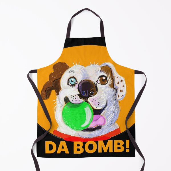 Item preview, DA BOMB STAFFY STAFFIE CARTOON ORANGE designed and sold by Marni Scofidio Desi9ns.