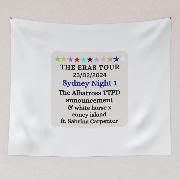Item preview, Sydney Night 1 - Eras - Commemorative  designed and sold by LisaMichelleArt.