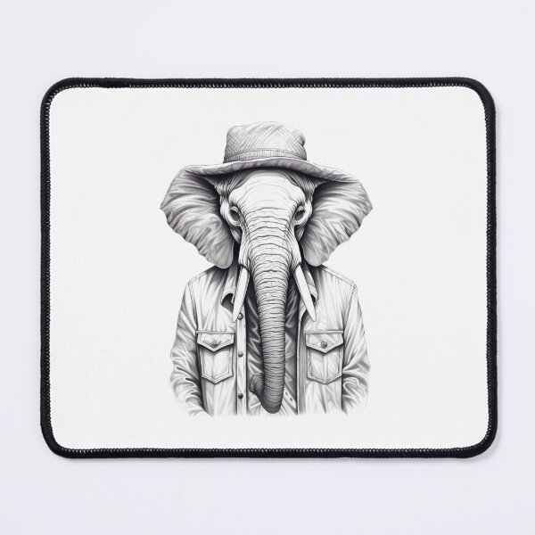 Item preview, Elephant B/W designed and sold by Toms Tee.