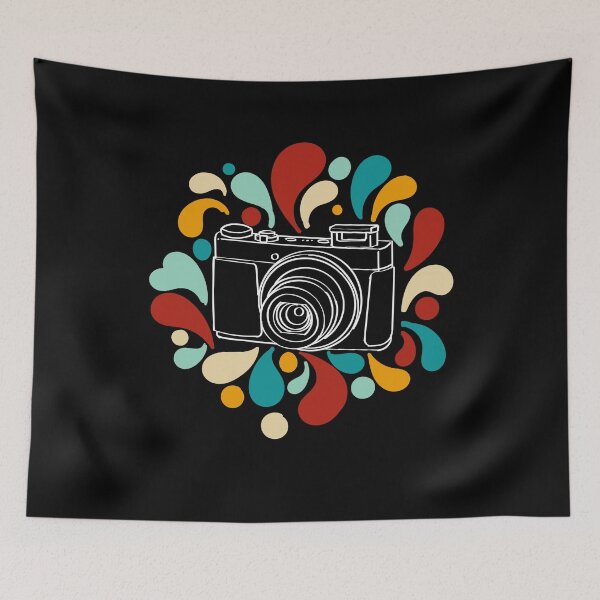 Item preview, Camera Retro Camera Photography Photo designed and sold by MooonTees.