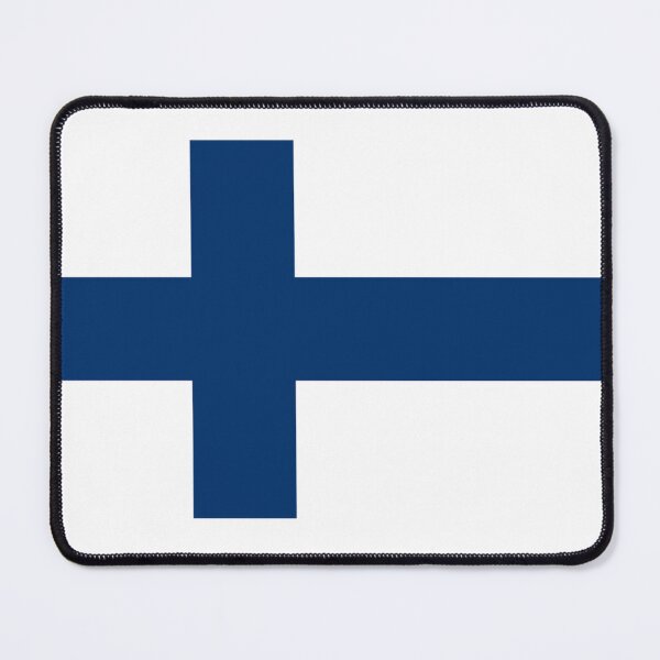 Item preview, Flag of Finland designed and sold by TinaJostDesigns.