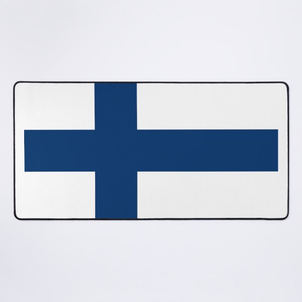 Item preview, Flag of Finland designed and sold by TinaJostDesigns.
