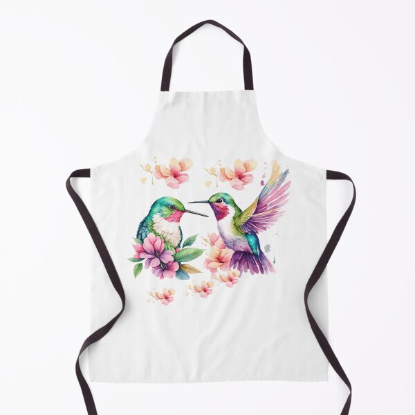Aperçu de l'œuvre Rainbow Hummingbird Watercolor Colorful Cute Bird Lover créée et vendue par ZANNIX.