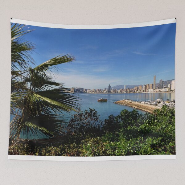 Item preview, Benidorm Poniente Beach Costa Blanca Spain designed and sold by AndyEvansPhotos.