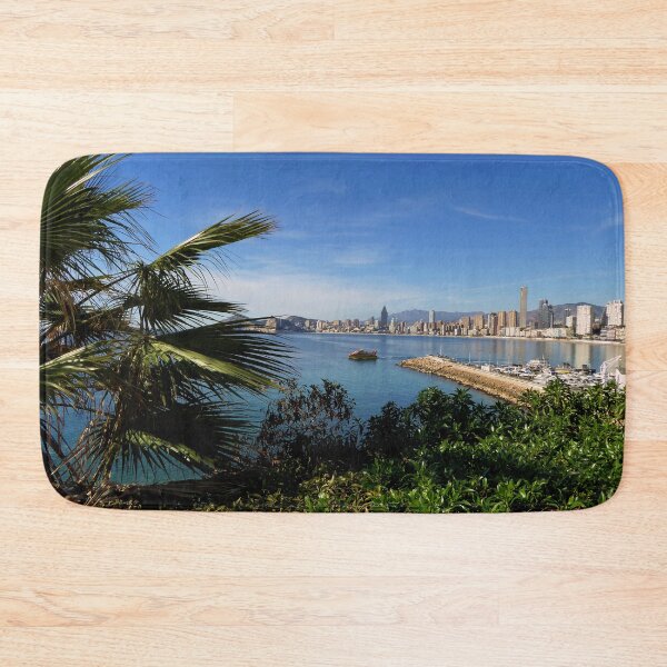 Item preview, Benidorm Poniente Beach Costa Blanca Spain designed and sold by AndyEvansPhotos.