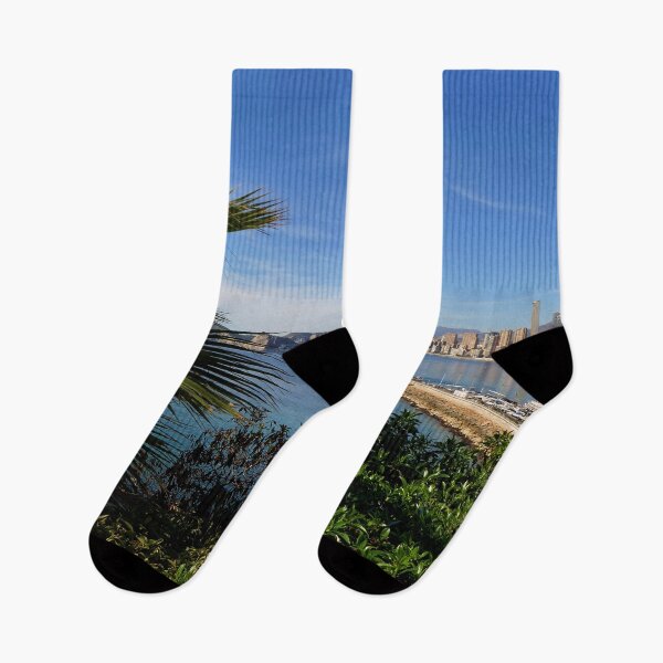 Item preview, Benidorm Poniente Beach Costa Blanca Spain designed and sold by AndyEvansPhotos.