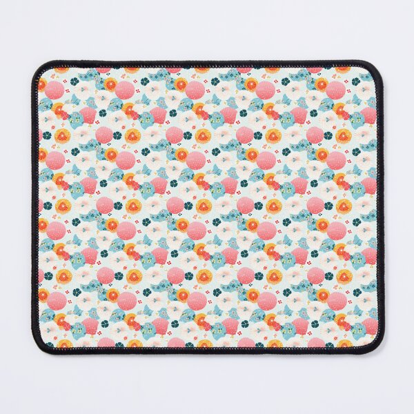Item preview, Geisha Style Abstract Flower Pattern designed and sold by DreamBackDrops.