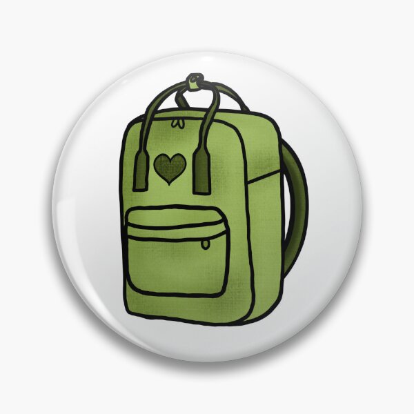 Item preview, Green Backpack designed and sold by honeybeepaper.