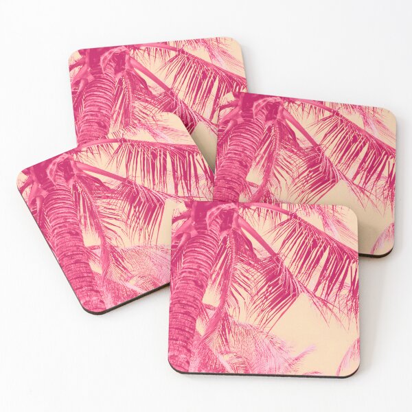 Item preview, Pretty Pink Palm Trees designed and sold by Leufia.