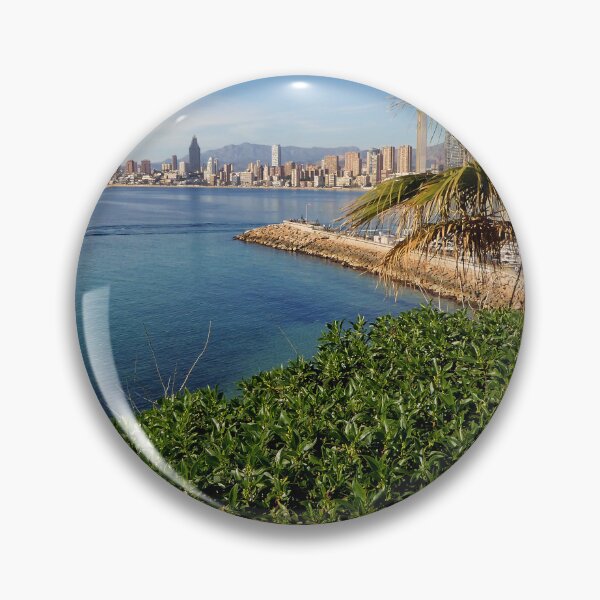 Item preview, Benidorm Poniente Beach Costa Blanca Spain designed and sold by AndyEvansPhotos.