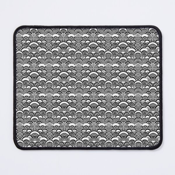 Item preview, Black White Style Abstract Japanese Pattern designed and sold by DreamBackDrops.