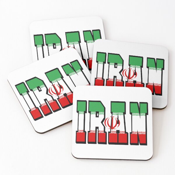 Item preview, Iran Country Flag Typography designed and sold by TravelWish.