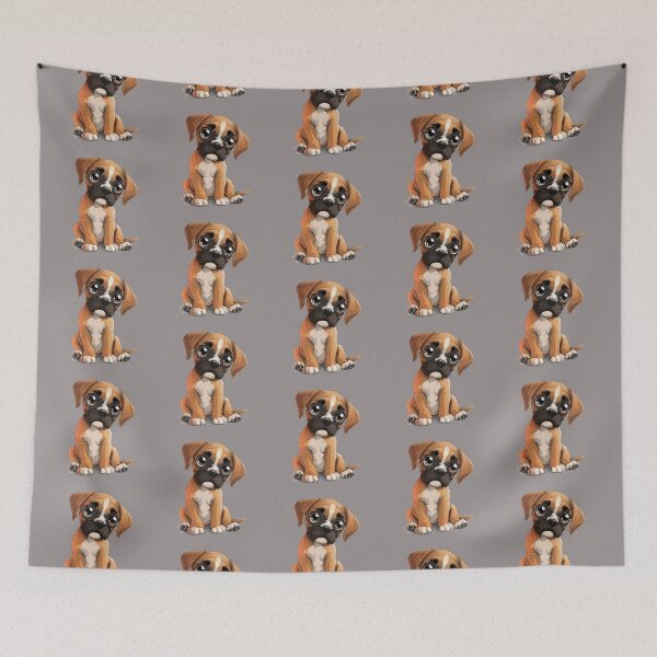Item preview, Friendly Puppy Boxer Dog designed and sold by Artcurrents.