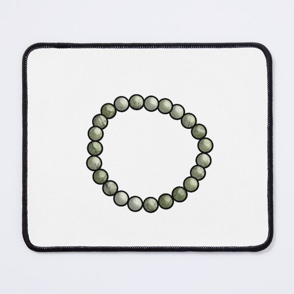 Item preview, Green Jade Bracelet designed and sold by honeybeepaper.