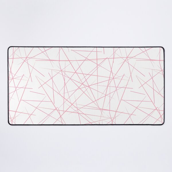 Item preview, Pink Abstract Geometric Lineart Repeating Pattern designed and sold by Victoria Lehnard.