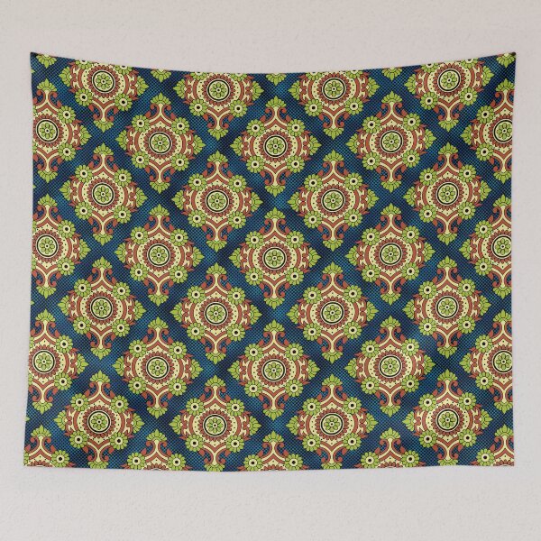 Item preview,  Ethnic Flower on textured background designed and sold by Agni Designs.