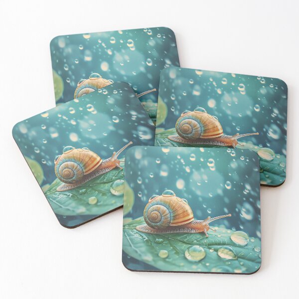 Item preview, Whimsical Snail Delight designed and sold by cute-animals99.