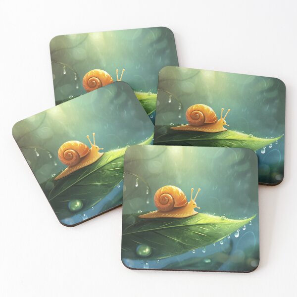 Item preview, Rainy Snail designed and sold by cute-animals99.