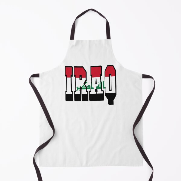 Item preview, Iraq Country Flag Typography designed and sold by TravelWish.