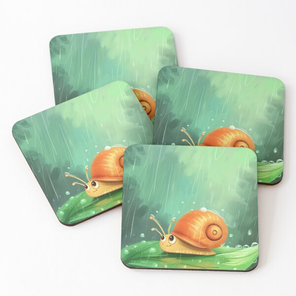 Item preview, Whimsical Snail Journey designed and sold by cute-animals99.