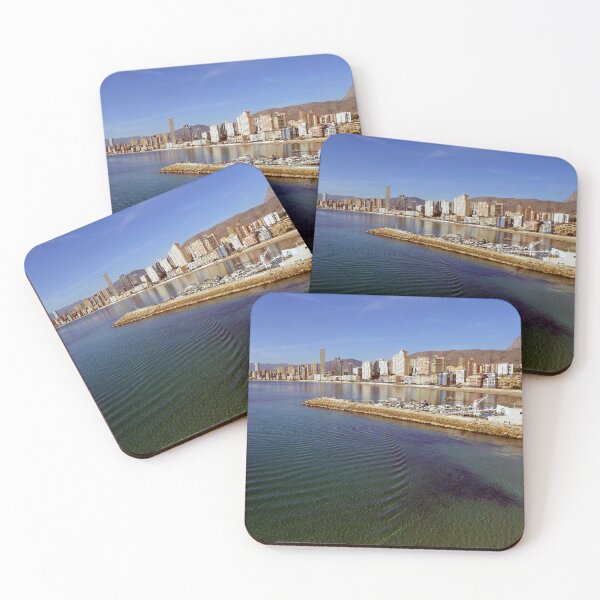 Item preview, Benidorm Poniente Beach Costa Blanca Spain designed and sold by AndyEvansPhotos.