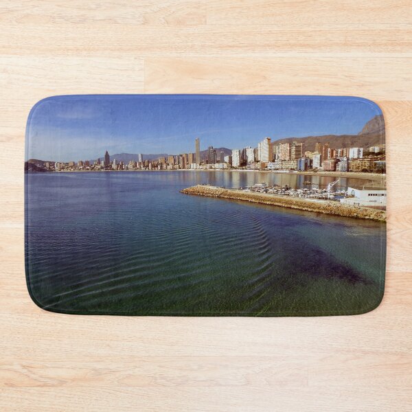 Item preview, Benidorm Poniente Beach Costa Blanca Spain designed and sold by AndyEvansPhotos.