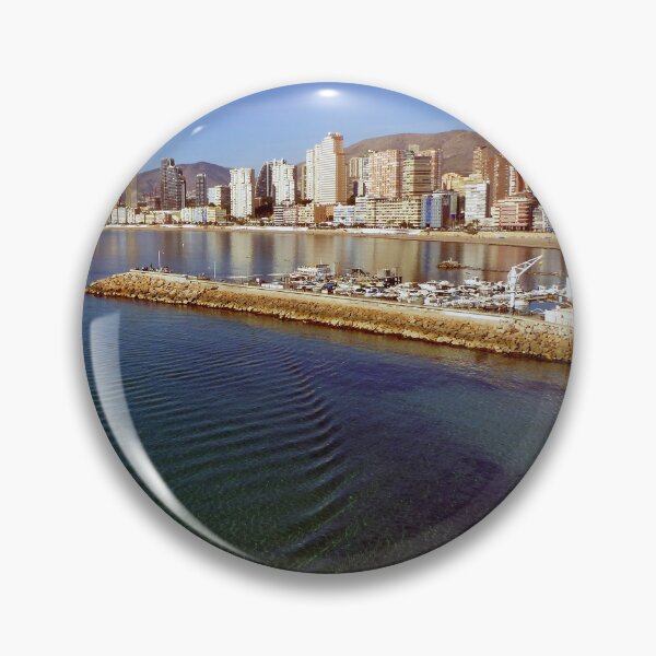 Item preview, Benidorm Poniente Beach Costa Blanca Spain designed and sold by AndyEvansPhotos.