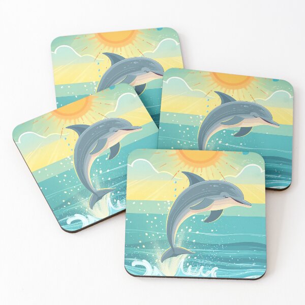 Item preview, Joyful Dolphin designed and sold by cute-animals99.