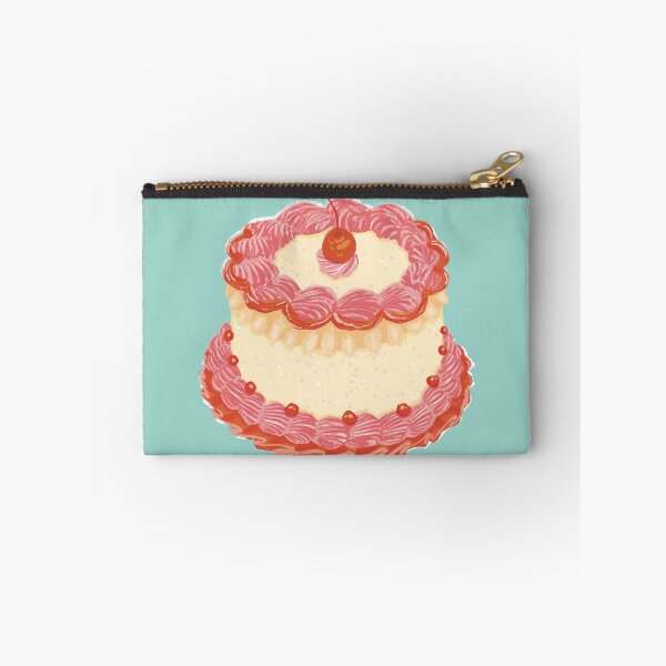 Item preview, Vintage Cherry Piped Buttercream Cake designed and sold by tartagain.