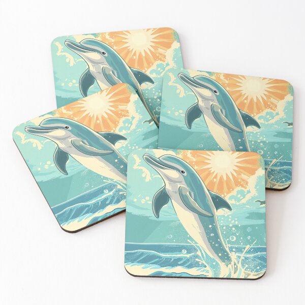 Item preview, Playful Dolphin designed and sold by cute-animals99.